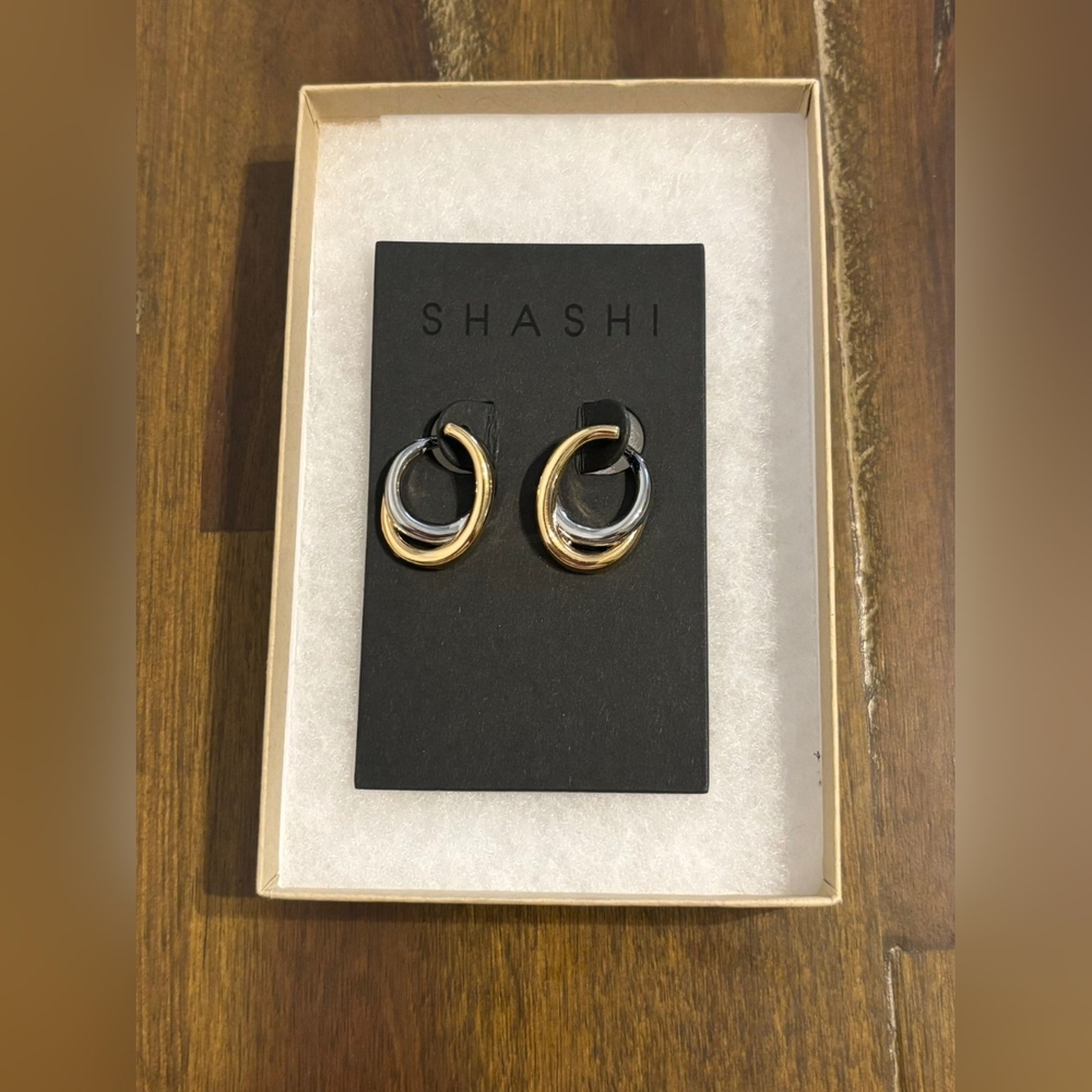 Gold And Silver Earings NEW!